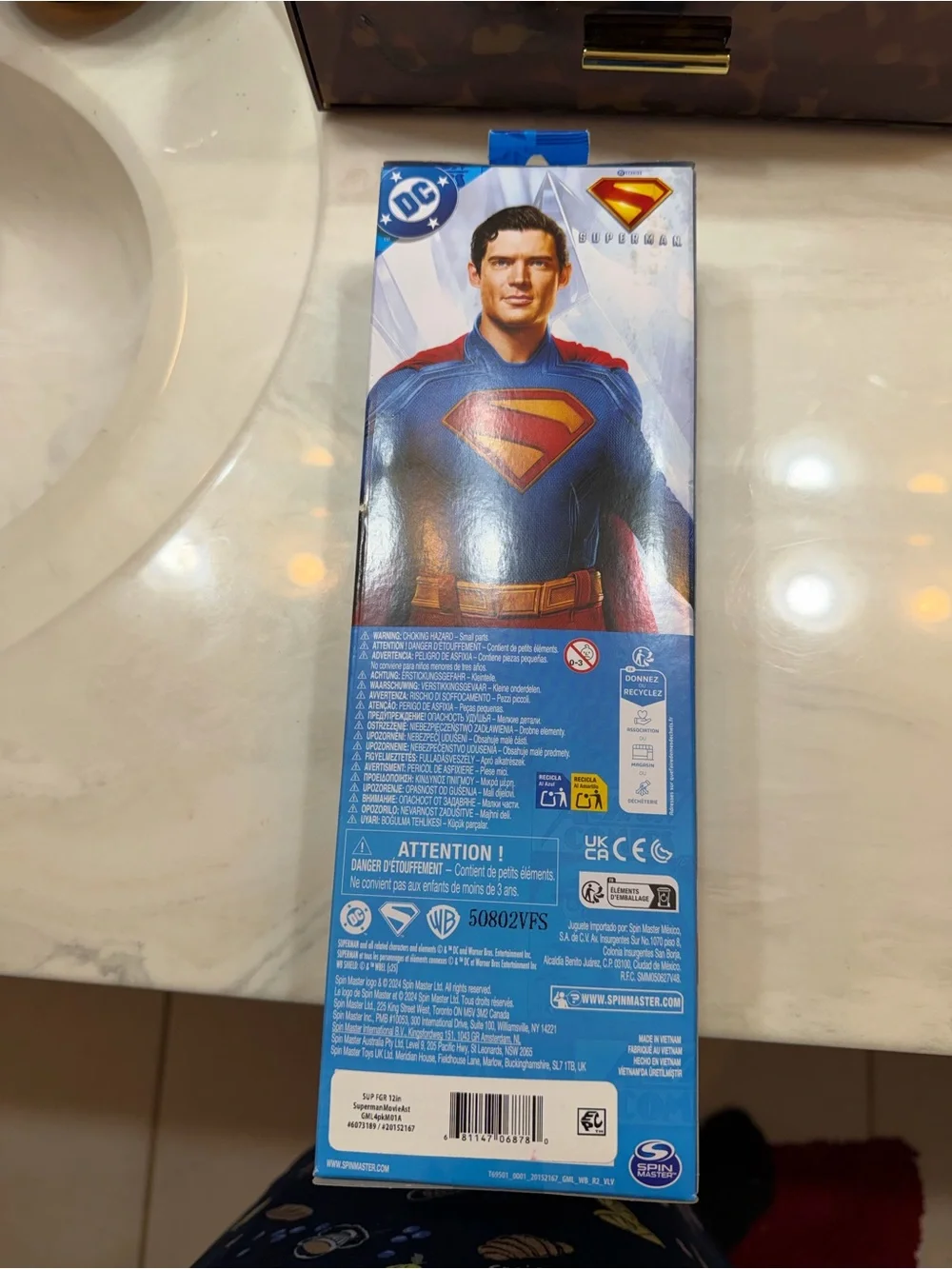 NIB DC Comics Superman Movie Mr. Terrific 12” Action Figure Spin Master